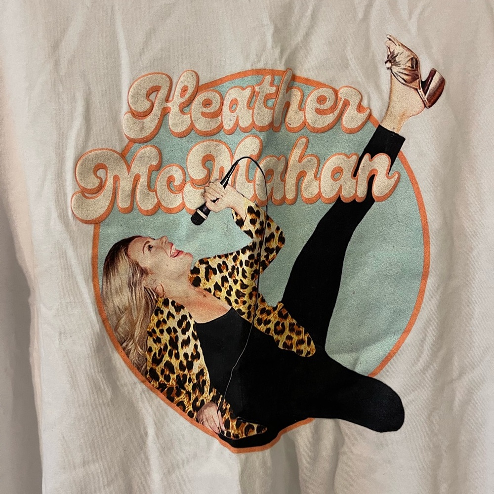 NEW Heather McMahan Leg Kick Tour Graphic Tee